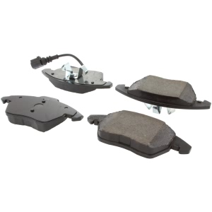 Centric Posi Quiet™ Ceramic Front Disc Brake Pads for 2013 Volkswagen Eos - 105.11070