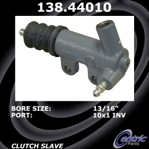 Centric Premium Clutch Slave Cylinder for 2011 Toyota Yaris - 138.44010