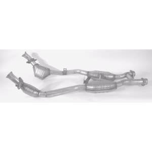 Davico Direct Fit Catalytic Converter and Pipe Assembly for 1993 Ford Mustang - 14437