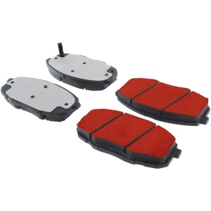 Centric Posi Quiet Pro™ Ceramic Front Disc Brake Pads for Kia Soul - 500.13972