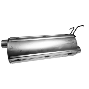 Walker Quiet Flow Stainless Steel Oval Aluminized Exhaust Muffler for 1999 Ford E-350 Econoline Club Wagon - 21542