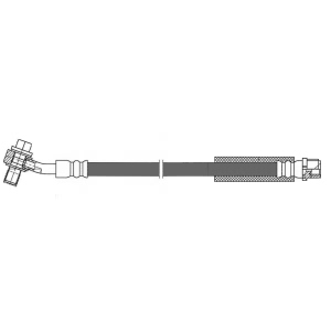 Centric Rear Passenger Side Brake Hose for Cadillac XTS - 150.62469