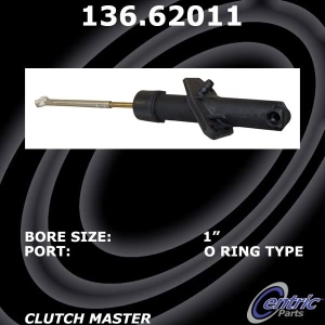 Centric Premium Clutch Master Cylinder for 1989 Pontiac Firebird - 136.62011