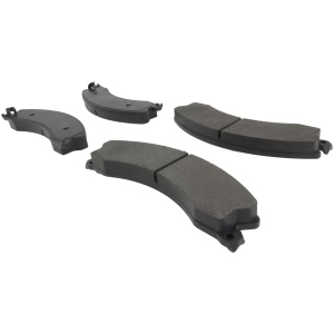 Centric Posi Quiet™ Semi-Metallic Rear Disc Brake Pads for 2012 Chevrolet Silverado 3500 HD - 104.14110