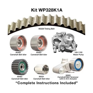 Dayco Timing Belt Kit With Water Pump for Saab - WP328K1A