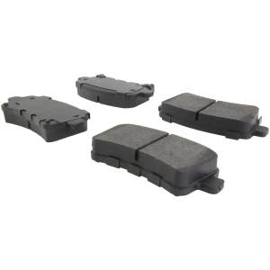 Centric Posi Quiet™ Semi-Metallic Rear Disc Brake Pads for 2010 Buick LaCrosse - 104.14300