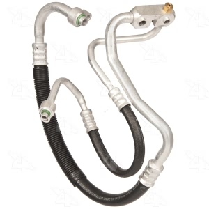 Four Seasons A C Discharge And Suction Line Hose Assembly for 2006 Ford Focus - 55009