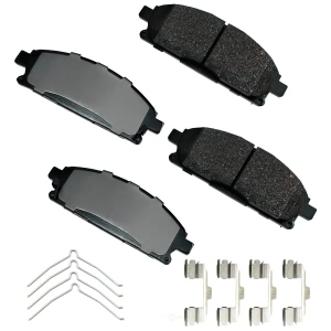 Akebono Performance™ Ultra-Premium Ceramic Front Brake Pads for 2012 Nissan Quest - ASP691A