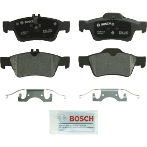 Bosch QuietCast™ Premium Organic Rear Disc Brake Pads for Mercedes-Benz S400 - BP986