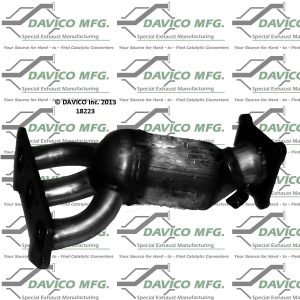 Davico Exhaust Manifold with Integrated Catalytic Converter for Volvo S80 - 18223