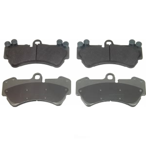 Wagner ThermoQuiet Semi-Metallic Disc Brake Pad Set for 2003 Porsche Cayenne - MX1007