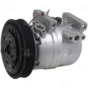 Four Seasons Remanufactured A C Compressor With Clutch for 1992 Nissan Sentra - 57449