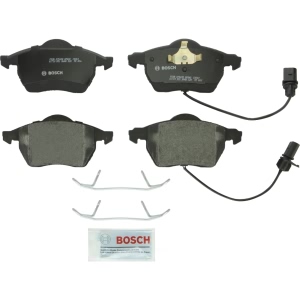 Bosch QuietCast™ Premium Organic Front Disc Brake Pads for 1999 Audi A6 Quattro - BP840