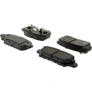 Centric Posi Quiet™ Extended Wear Semi-Metallic Rear Disc Brake Pads for 2015 Jeep Compass - 106.10370
