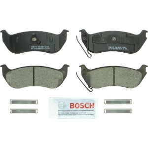 Bosch QuietCast™ Premium Ceramic Rear Disc Brake Pads for 2007 Mercury Mountaineer - BC964