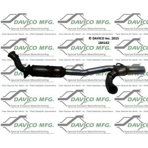 Davico Direct Fit Catalytic Converter and Pipe Assembly for Ford - 184162