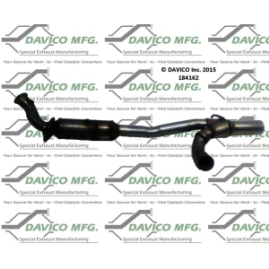 Davico Direct Fit Catalytic Converter and Pipe Assembly for 2014 Ford E-150 - 184162