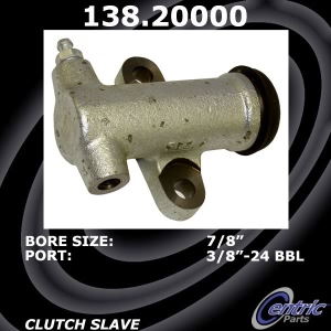 Centric Premium™ Clutch Slave Cylinder for Jaguar - 138.20000
