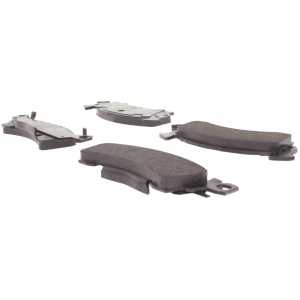 Centric Premium™ Semi-Metallic Brake Pads With Shims And Hardware for Pontiac Safari - 300.00520