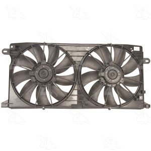 Four Seasons Dual Radiator And Condenser Fan Assembly for 2000 Cadillac Seville - 75624