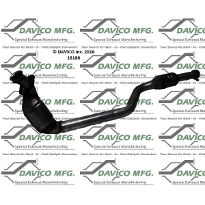 Davico Direct Fit Catalytic Converter and Pipe Assembly for Mercedes-Benz SL500 - 18186