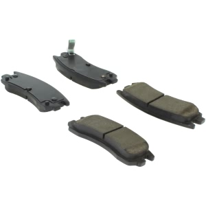 Centric Premium™ Semi-Metallic Brake Pads With Shims And Hardware for 1992 Cadillac Eldorado - 300.07140