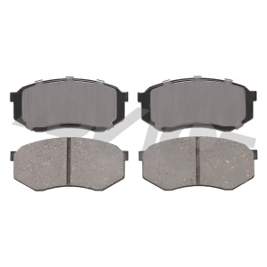 Advics Ultra-Premium™ Ceramic Front Disc Brake Pads for Toyota Cressida - AD0589