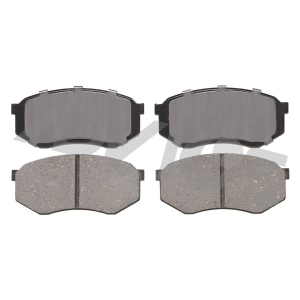 Advics Ultra-Premium™ Ceramic Front Disc Brake Pads for 1990 Toyota Cressida - AD0589