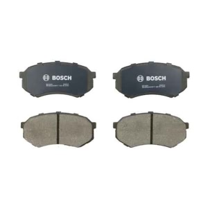 Bosch QuietCast™ Premium Organic Front Disc Brake Pads for Mazda 929 - BP389