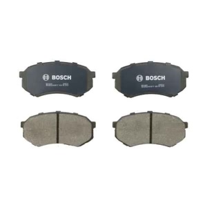 Bosch QuietCast™ Premium Organic Front Disc Brake Pads for 1990 Mazda 929 - BP389