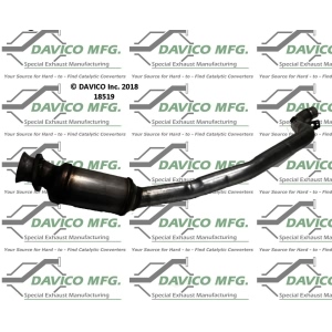 Davico Direct Fit Catalytic Converter and Pipe Assembly for Jaguar XJ - 18519