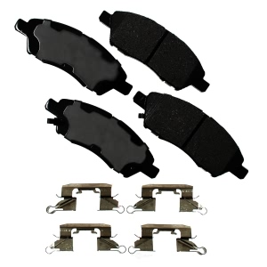 Akebono Pro-ACT™ Ultra-Premium Ceramic Front Disc Brake Pads for 2012 Nissan Versa - ACT1592