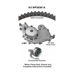 Dayco Timing Belt Kit with Water Pump for 1996 Honda Accord - WP263K1A
