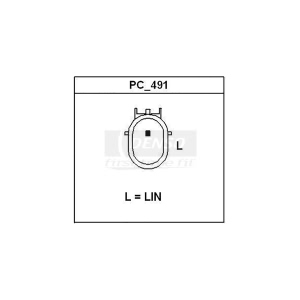 Denso Alternator for 2017 Acura ILX - 210-0809