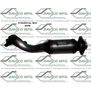 Davico Direct Fit Catalytic Converter for 2010 Cadillac CTS - 19530