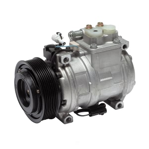 Denso A/C Compressor with Clutch for Jaguar - 471-1350