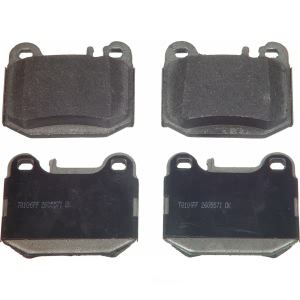 Wagner Thermoquiet Semi Metallic Rear Disc Brake Pads for Mercedes-Benz ML55 AMG - MX874