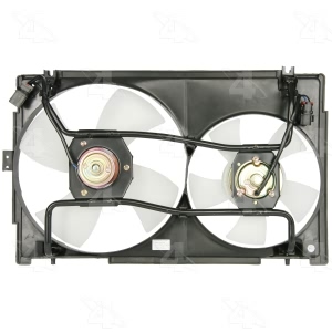Four Seasons Dual Radiator And Condenser Fan Assembly for 1988 Nissan Sentra - 75470
