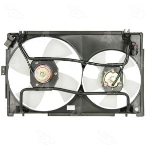 Four Seasons Dual Radiator And Condenser Fan Assembly for Nissan Sentra - 75470