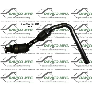 Davico Direct Fit Catalytic Converter and Pipe Assembly for 2008 Jeep Wrangler - 193082