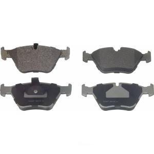 Wagner ThermoQuiet Semi-Metallic Disc Brake Pad Set for 2000 BMW 528i - MX947