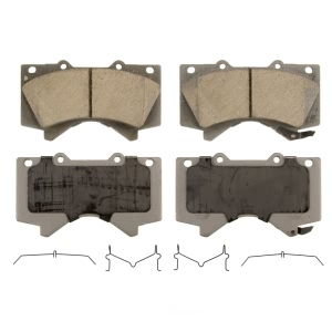 Wagner Thermoquiet Ceramic Front Disc Brake Pads for Toyota Land Cruiser - QC1303