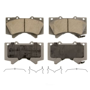Wagner Thermoquiet Ceramic Front Disc Brake Pads for 2017 Lexus LX570 - QC1303