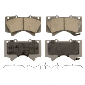 Wagner Thermoquiet Ceramic Front Disc Brake Pads for 2019 Toyota Land Cruiser - QC1303