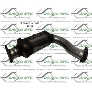 Davico Direct Fit Catalytic Converter for 2011 Audi A8 Quattro - 17458