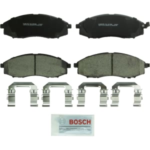 Bosch QuietCast™ Premium Ceramic Front Disc Brake Pads for 2002 Nissan Xterra - BC830