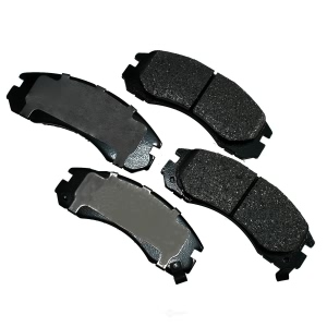 Akebono Performance™ Ultra-Premium Ceramic Front Brake Pads for 1993 Mitsubishi Eclipse - ASP530