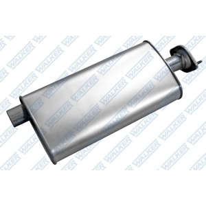 Walker Soundfx Aluminized Steel Oval Direct Fit Exhaust Muffler for Jeep - 18959