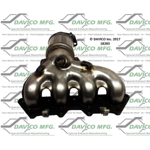 Davico Exhaust Manifold with Integrated Catalytic Converter for 2005 Mitsubishi Lancer - 18283