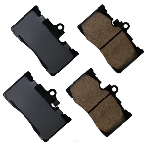 Akebono Performance™ Ultra-Premium Ceramic Front Brake Pads for 2011 Lexus GS460 - ASP1118